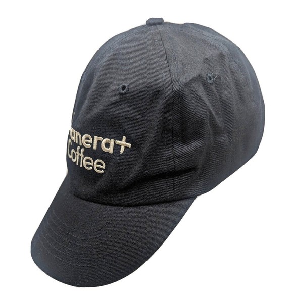 Panera Bread Employee Hat "My Panera+ Coffee" Cap Adjustable Black Embroidered - Picture 4 of 10